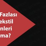 ihraç fazlası ev tekstil ürünleri